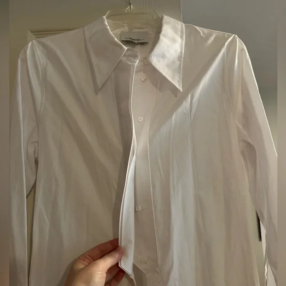 Phillip Lim Collard White Ankle Length Shirt - Picture 3 of 3